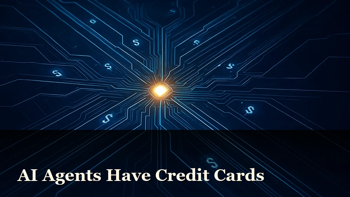 Aerial view of a glowing digital payment network in deep navy and electric blue